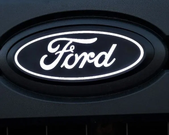 92603 – PUTCO Emblem, Licensed FORD Logo White LED Grille Black IP69K Rated Plug And Play